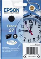 Atrament EPSON čierny Singlepack "Alarm clock" Black 27 DURABrite Ultra Ink