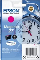 Atramentová tyčinka EPSON Singlepack "Budík" Magenta 27 DURABrite Ultra Ink