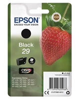 Čierny atrament EPSON v jednom balení "Strawberry" Black 29 Claria Home Ink