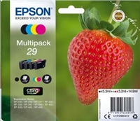 EPSON Multipack 4-farebný atrament "Strawberry" 29 Claria Home