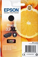 Čierny atrament EPSON v jednom balení "Orange" Black 33XL Claria Premium Ink