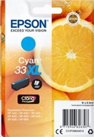 Atramentová tyčinka EPSON Singlepack "Orange" Cyan 33XL Claria Premium Ink