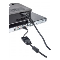 MANHATTAN Prevodník HDMI na VGA (HDMI samec na VGA samica, čierny, Polybag)