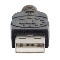MANHATTAN USB kábel 2.0 A-A, aktívne predĺženie 20 m, možnosť reťazenia