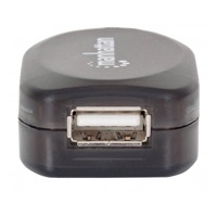 MANHATTAN USB kábel 2.0 A-A, aktívne predĺženie 20 m, možnosť reťazenia