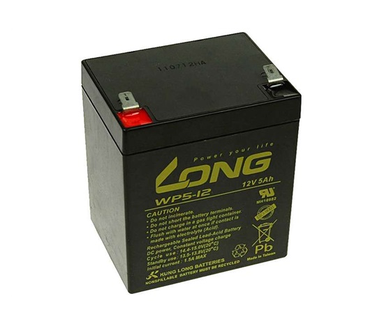 Long 12V 5Ah olovený akumulátor F2