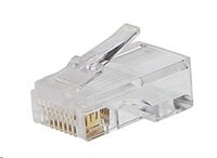 PREMIUMCORD RJ45 8pin konektor - drôt, 50ks vo vrecku