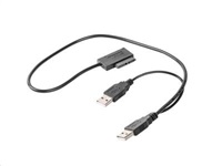 Externý adaptér GEMBIRD USB na SSD Slim SATA, DVD