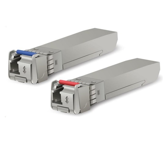 UBNT U Fiber UF-SM-10G-S, 2-PACK [2ks (1 pár) SFP 10G WDM modulov, Single-Mode, BiDi, LC konektor]