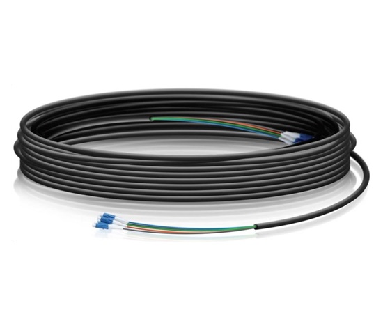 UBNT Fiber Cable 300 [90m jednovidový optický kábel 6xLC na každej strane]