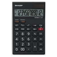 SHARP kalkulačka - EL125TWH - gift box