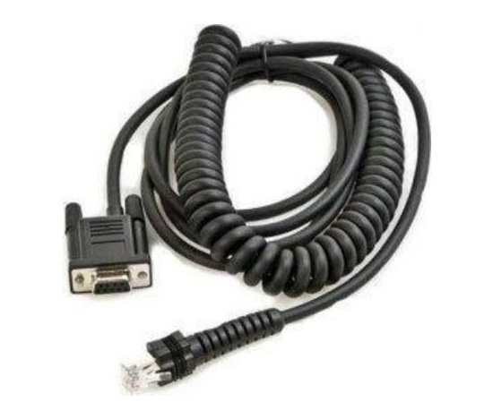 Kábel Datalogic RS-232 PWR, 9P, samica, vinutý, 3.6 m, CAB-459