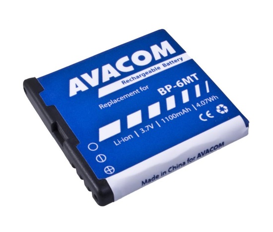 AVACOM batéria do mobilu Nokia E51, N81, N81 8GB, N82, Li-Ion 3,6V 1100mAh (náhrada BP-6MT)