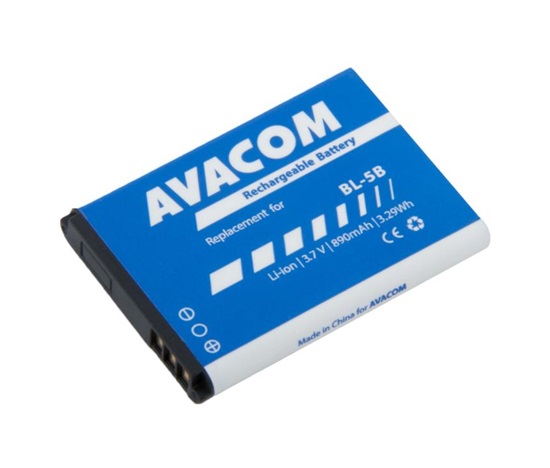 AVACOM batéria do mobilu Nokia 3220, 6070, Li-Ion 3,7V 890mAh (náhrada BL-5B)