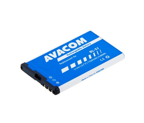 AVACOM batéria do mobilu Nokia 5230, 5800, X6 Li-Ion 3,7V 1320mAh (náhrada BL-5J)