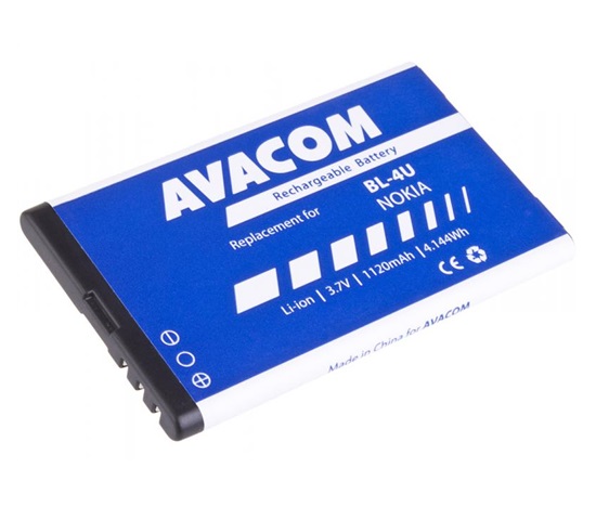 AVACOM batéria do mobilu Nokia 5530, CK300, E66, 5530, E75, 5730, Li-Ion 3,7V 1120mAh (náhrada BL-4U)