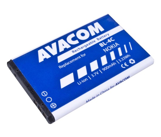 AVACOM batéria do mobilu Nokia 6300 Li-Ion 3,7V 900mAh (náhrada BL-4C)