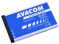 AVACOM batéria do mobilu Nokia 6303, 6730, C5, Li-Ion 3,7V 1050mAh (náhrada BL-5CT)