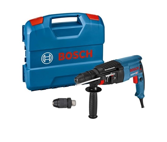 BOSCH GBH 2-26 DFR, vrtací kladivo s SDS plus, 800 W, příklep 3 J, 4 – 26 mm