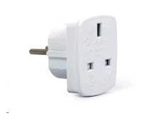 Redukcia GEMBIRD zo zástrčky UK na zástrčku EÚ