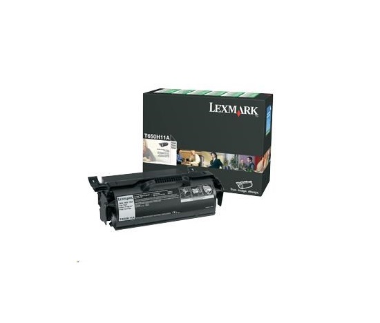 Čierny toner LEXMARK T650, T652, T654 z programu Lexmark Return