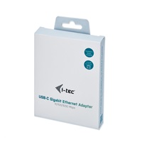 kovový gigabitový ethernetový adaptér iTec USB-C