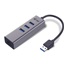 iTec USB 3.0 Kovový HUB 3 porty + adaptér Gigabit Ethernet
