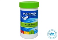Marimex Chlor Šok 0,9 kg - bazénová chemie - ŘASY