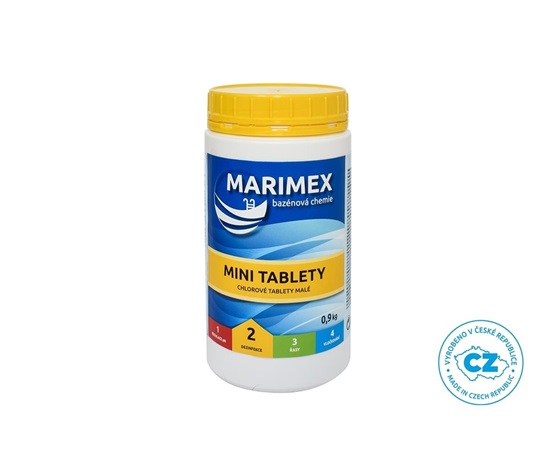 Marimex Mini Tablety 0,9 kg - bazénová chemie - DEZINFEKCE