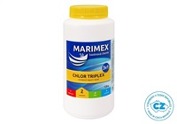 Marimex Chlor Triplex 1,6 kg - bazénová chemie - DEZINFEKCE