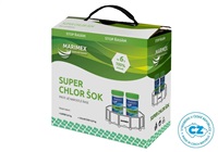 Marimex Super Chlor Šok 2x 0,9 kg - bazénová chemie - ŘASY