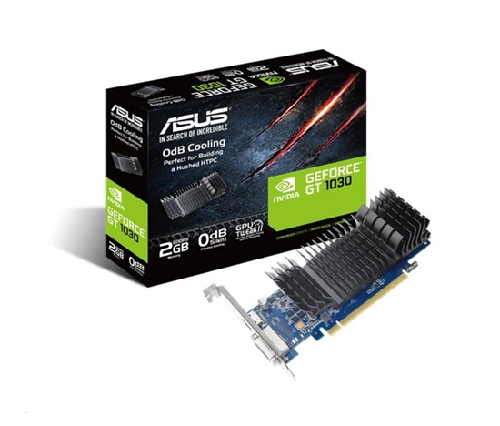 ASUS VGA NVIDIA GeForce GT 1030 2GB GDDR5, GT 1030, 2GB GDDR5, 1xHDMI