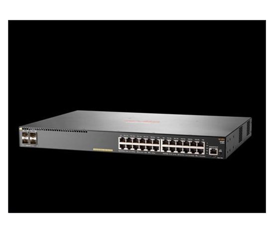 HPE Aruba Networking 2930F 24G PoE+ 4SFP+ Switch RENEW JL255A