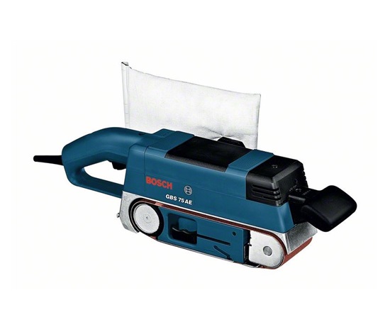 BOSCH GBS 75 AE, pásová bruska, 750 W, 75 mm, délka pásu 533 mm