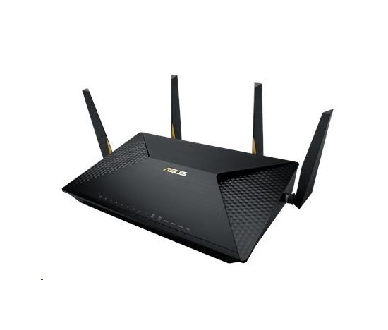 ASUS BRT-AC828 Gigabit Dual-WAN VPN Wireless AC2600 Router, 2x gigabit WAN, 8x gigabit RJ45, 2x USB3.0, 1x M.2 SATA