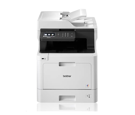 Multifunkčný farebný laser BROTHER DCP-L8410CDW - A4, 31 str./min 512MB 2400x600 PCL LAN USB WiFi 250l 50ADF, DUPLEX