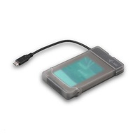iTec USB 3.0 MySafe Easy, externý rám pevného disku 9,5 mm / 2.5" USB-C 3.1 Gen2, čierna