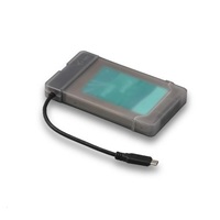iTec USB 3.0 MySafe Easy, externý rám pevného disku 9,5 mm / 2.5" USB-C 3.1 Gen2, čierna