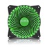 EVOLVEO 12L2GR ventilátor 120mm, 33 LED, zelený, 3pin