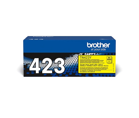 Toner BROTHER TN-423Y pre HL-L8260CDW/HL-L8360CDW/DCP-L8410CDW, 4.000 strán, žltá