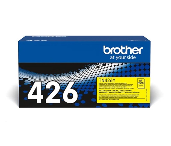 Toner BROTHER TN-426Y pre HL-L8360CDW/MFC-L8900CDW, 6.500 strán, žltá