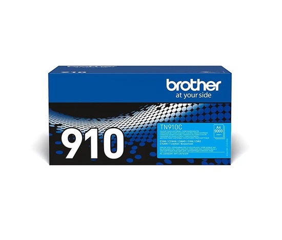 Toner BROTHER TN-910C pre HLL-9310CDW/MFC-L9570CDW, 9.000 strán, azurová farba