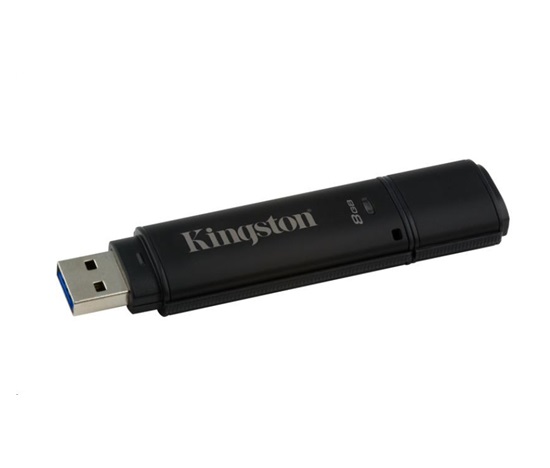 Kingston 8GB DataTraveler 4000 G2DM (USB 3.0, 256-bitové šifrovanie AES)