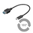 Adaptér PREMIUMCORD USB 3.1 C/male - USB 3.0 A/samica, OTG, 0,2 m