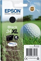 Atrament EPSON čierny Singlepack "Golf" Black 34XL DURABrite Ultra Ink 16,3 ml