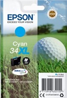 Atramentová tyčinka EPSON Singlepack "Golf" Cyan 34XL DURABrite Ultra Ink 10,8 ml