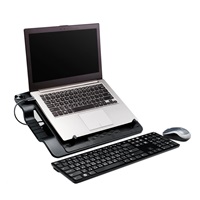 Cooler Master NotePal ErgoStand III pre notebook do 17", 23 cm, čierny