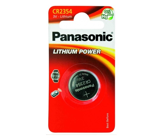 PANASONIC Lithiová baterie (knoflíková) CR-2354EL/1B  3V (Blistr 1ks)
