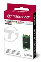 TRANSCEND Industrial SSD MTS400S 128GB, M.2 2242, SATA III 6 Gb/s, MLC