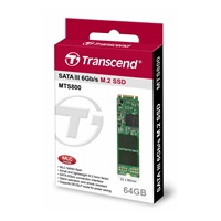 TRANSCEND Industrial SSD MTS800S 64GB, M.2 2280, SATA III 6 Gb/s, MLC